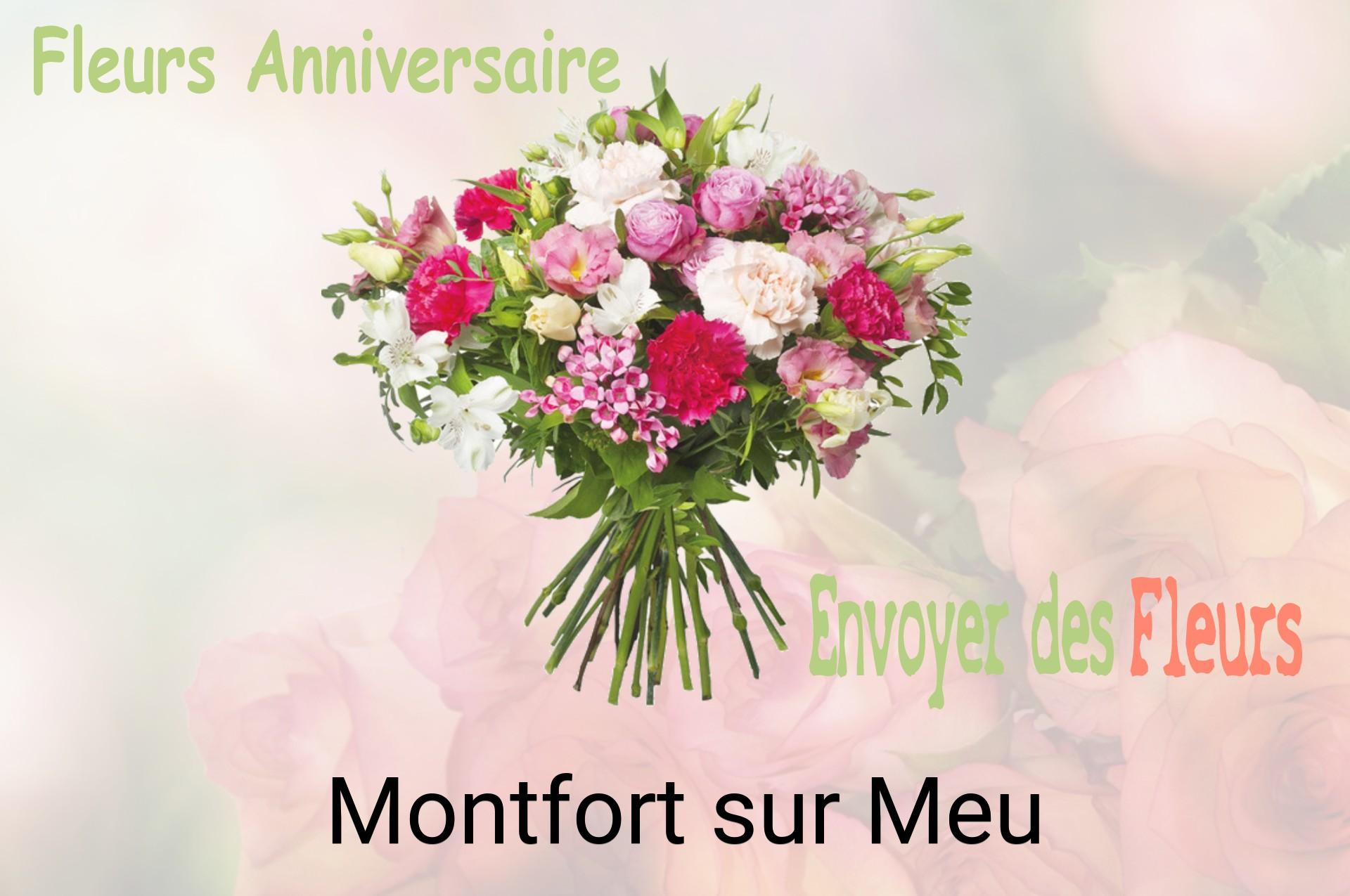 Bouquet de fleurs d’anniversaire livré à Montfort-sur-Meu